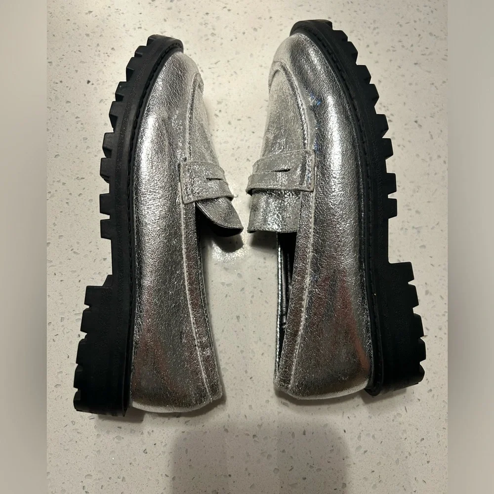 Nordstrom Silver Kids 2 Loafer - Picture 5 of 8